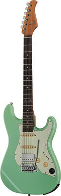 Mooer GTRS Guitars Standard 800 SG Surf Green mit mattem Halsfinish