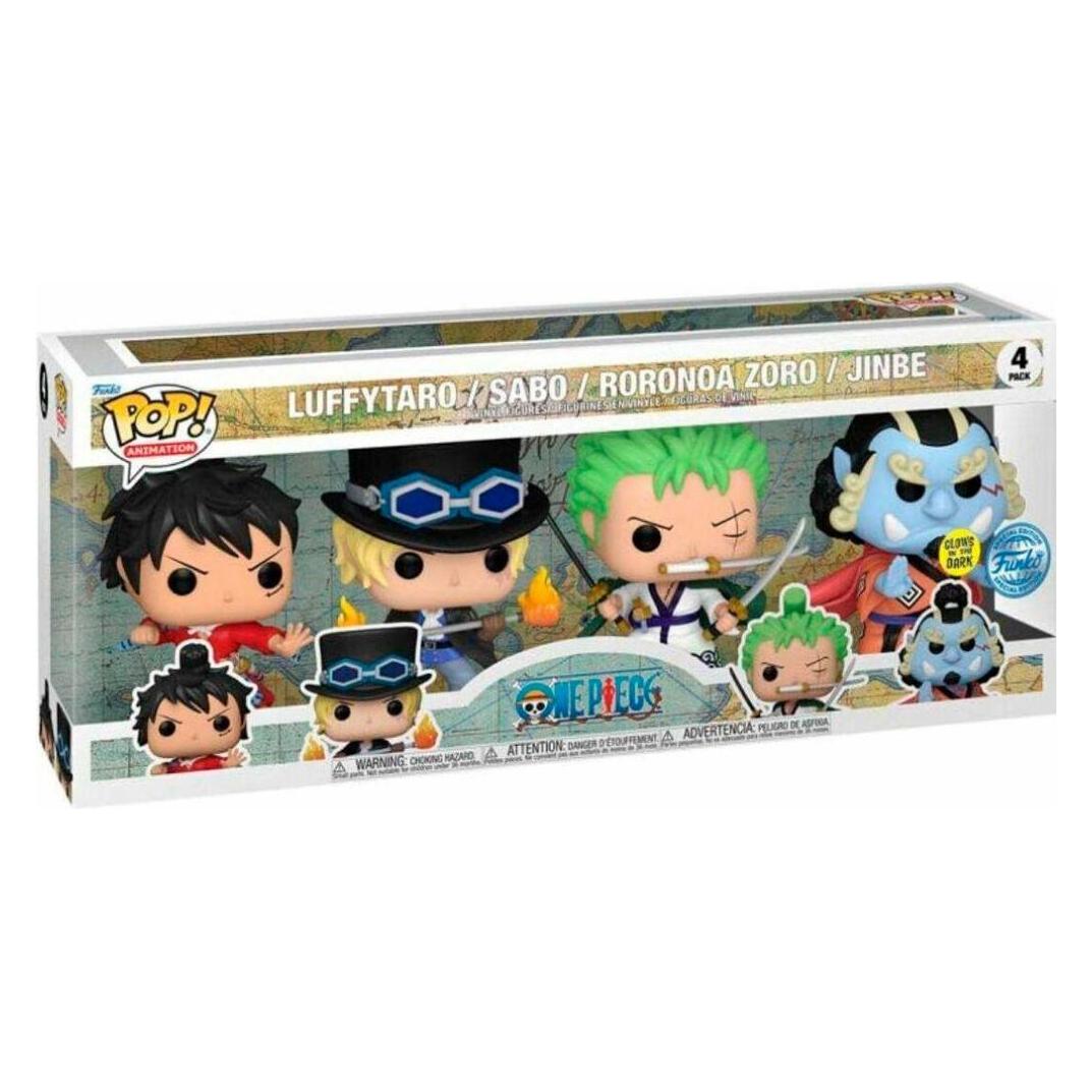 Funko POP! Animation One Piece S4 4pk GITD EXM (46292)