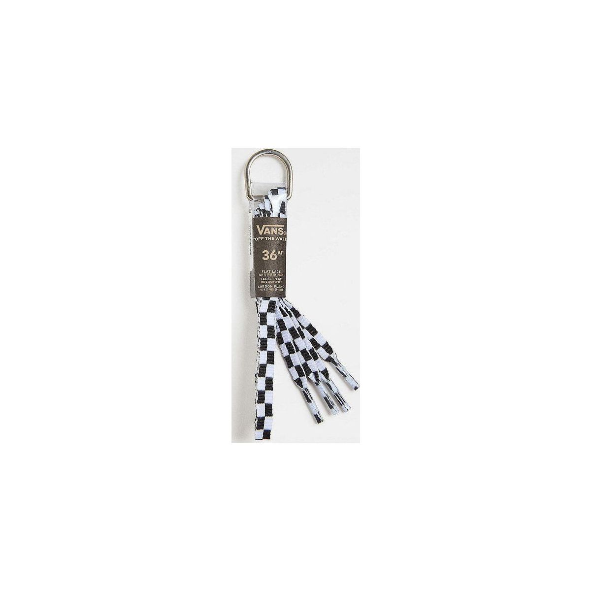 Vans MN Vans Laces 36" black white checkerboard (001) OS VN000XZYM741001