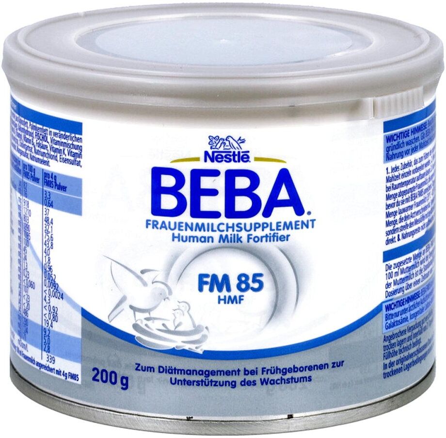 Nestle Beba Fm 85 Frauenmilchsupplement Pulver 200g