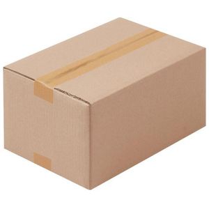 BB-Verpackungen Faltkartons 1-wellig, 25 Stück, braun, Innenmaße 344 x 232 x 138mm