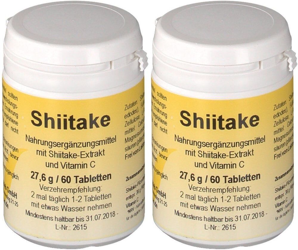 merosan Shiitake Tabletten 2x 2x60 St