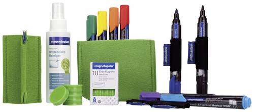 Magnetoplan Whiteboard Zubehör-Set Essential Set Grün
