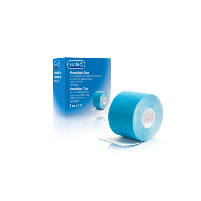 Alliance Healthcare Deutschland GmbH ALVITA Kinesiologie Tape 5 cmx5 m blau 1 St 16811410