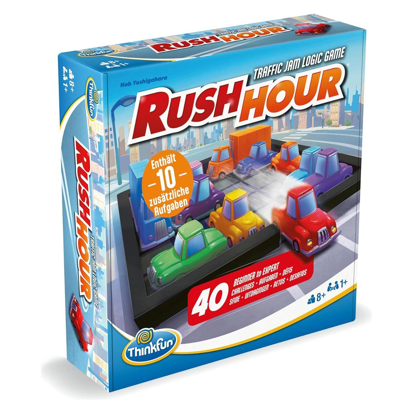 Thinkfun Rush Hour Logikspiel Sonderedition (ab 8 Jahren) (Deutsch) (76629)