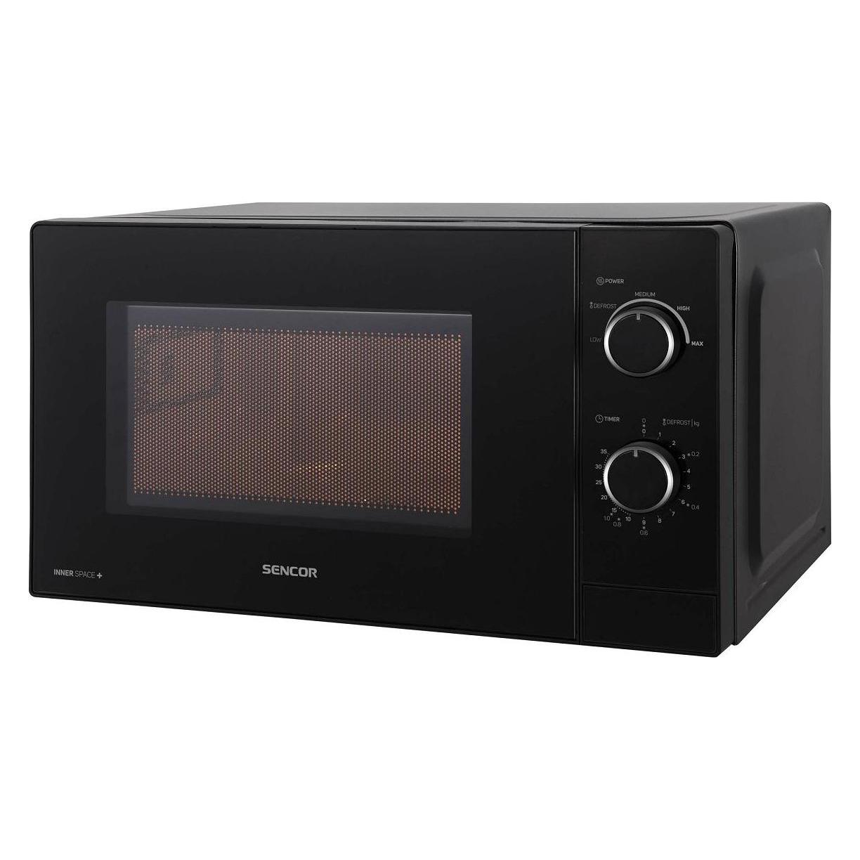 Sencor SMW1719BK microwave oven, black (20 l) (8590669322763)