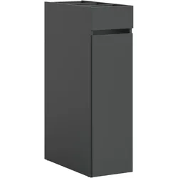 Ebuy24 Free Badschrank 1 Schublade, 3 Regale Anthrazit.