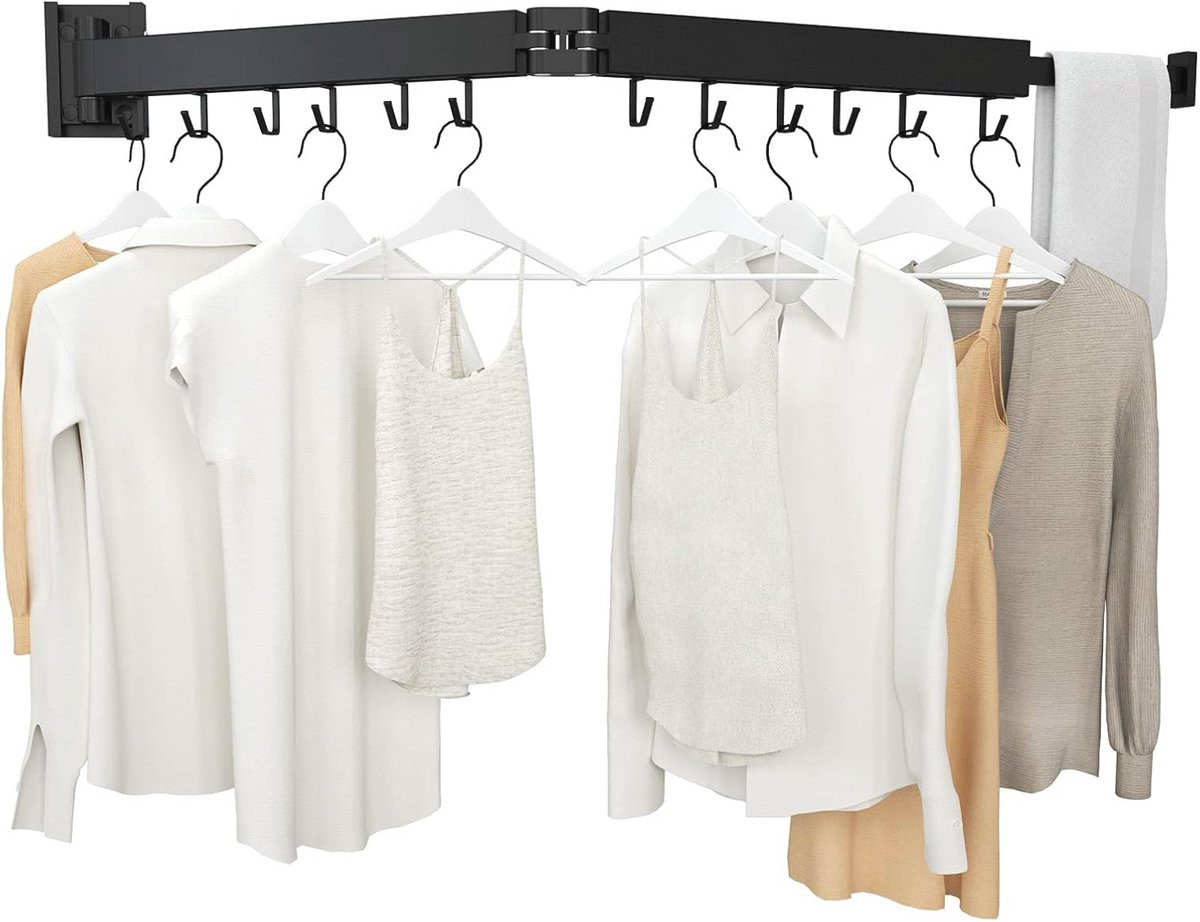 Intrekbaar droogrek voor kleding - Ruimtebesparend en duurzaam