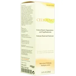 Celyoung Extrem Hand, Fingerspitzen und Nagelhautcreme 100 ml