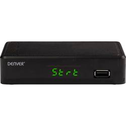 Denver DTB-148 DVB-T2 Receiver Aufnahmefunktion, Deutscher DVB-T2 Standard (H.265), Ethernet-Anschluss, Front-USB, LAN-fähig 110131120120