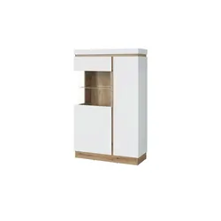 Highboard klein   ¦ weiß ¦ Maße (cm): B: 104 H: 164 T: 40.0