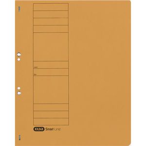 Elba Ösenhefter 21450 GB, A4, gelb, ganzer Vorderdeckel, aus Recycling-Karton