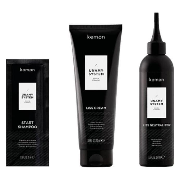 Kemon Unamy System Kit Liss Straightening Treatment (Haarpflege Set) (69536077)