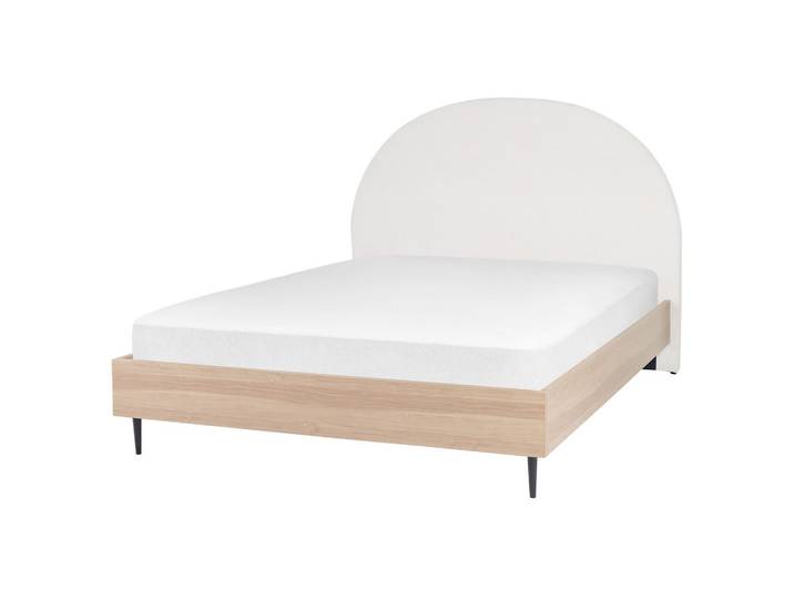 BETT 160/200cm Cremeweiß Millay