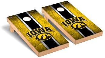 Skip's Garage Iowa Hawkeyes Vintage Cornhole Board Set