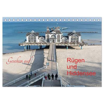 Gesehen auf - Rügen und Hiddensee (Tischkalender 2027 DIN A5 quer), CALVENDO Monatskalender