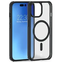 Force Case AIR FROST Hülle für iPhone 15 Series (Apple iPhone 15), Smartphone Hülle, Schwarz