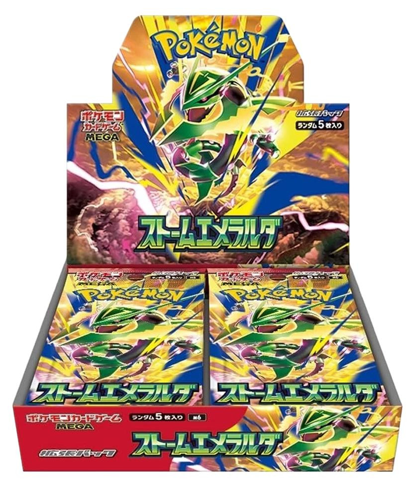 Pokemon Storm Emeralda Booster Display M6 Japanse versie
