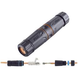 BKL Electronic 10121207 LSA Verbinder, CAT 6a, IP68, Outdoor Schwarz Inhalt: 1 St.