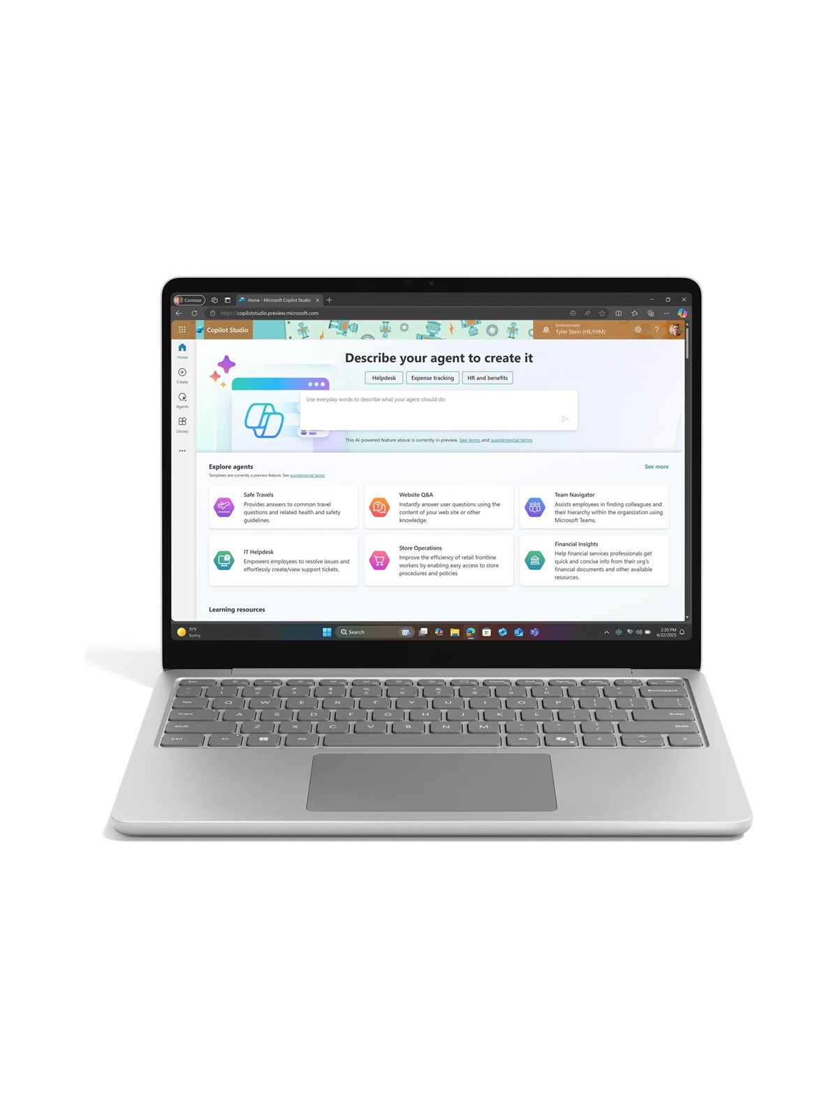Microsoft Surface Laptop for Business