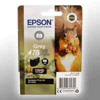 Epson Tinte C13T04F640 grau 478XL