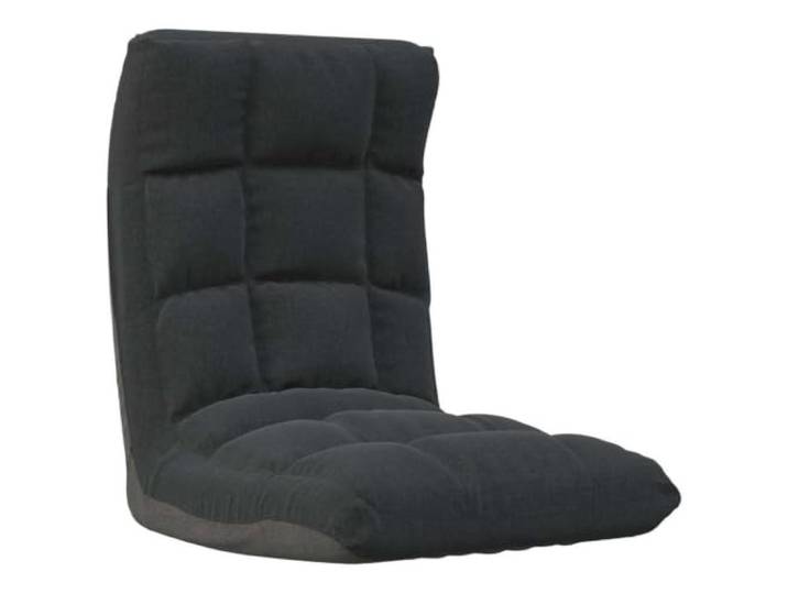 smnyxs Faltbarer Stuhl, schwarz, aus Stoff, verstellbar Schaumstoffpolsterung, Sitz- oder Liegeposition, faltbar, platzsparend bis 110 kg pro Sitz