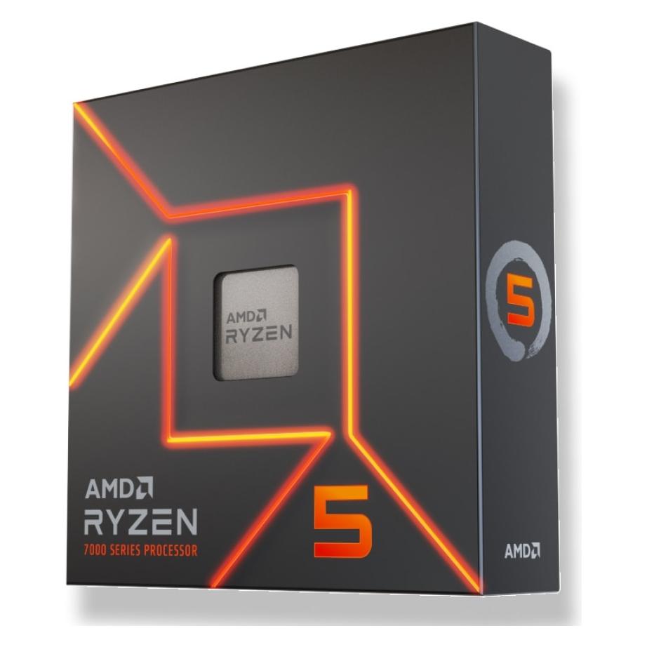 AMD Ryzen 5 7600X WOZ AM5 4,7GHz 6-Kerne 105W Grafik inter retail (AM5, 4.70 GHz, 6 -Core) (100-100000593WOZ)