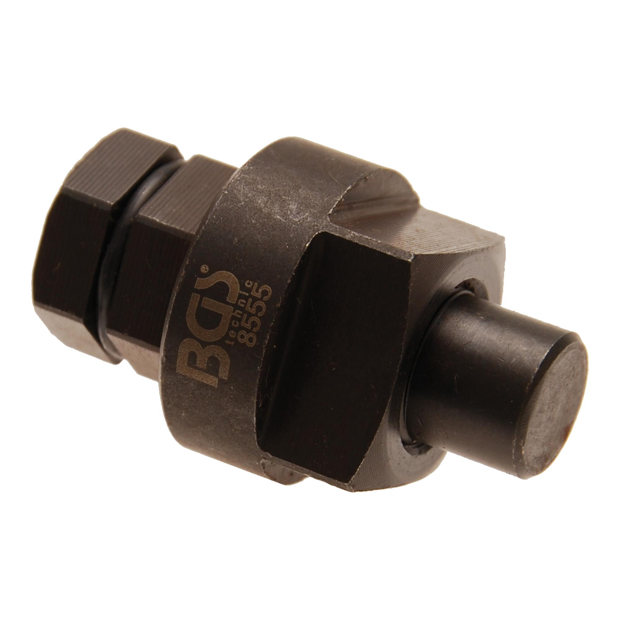 BGS technic Kurbelwellen-Drehwerkzeug für VAG aus Stahl mit Werkzeug und Adapter für Kurbelwellen, 8555)