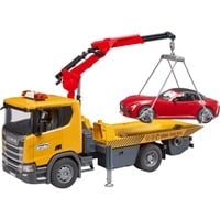 03552 Scania Super 560R Abschlepp-LKW mit Light & Sound Modul und Roadster, Modellfahrzeug