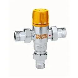 Caleffi CA Thermomischer einstellbar, Solar 3/4Zoll, max. 100 C, Rückflussverhinderer
