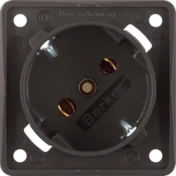 Berker 841852521 Steckdose SCHUKO 45° Integro Einsätze br