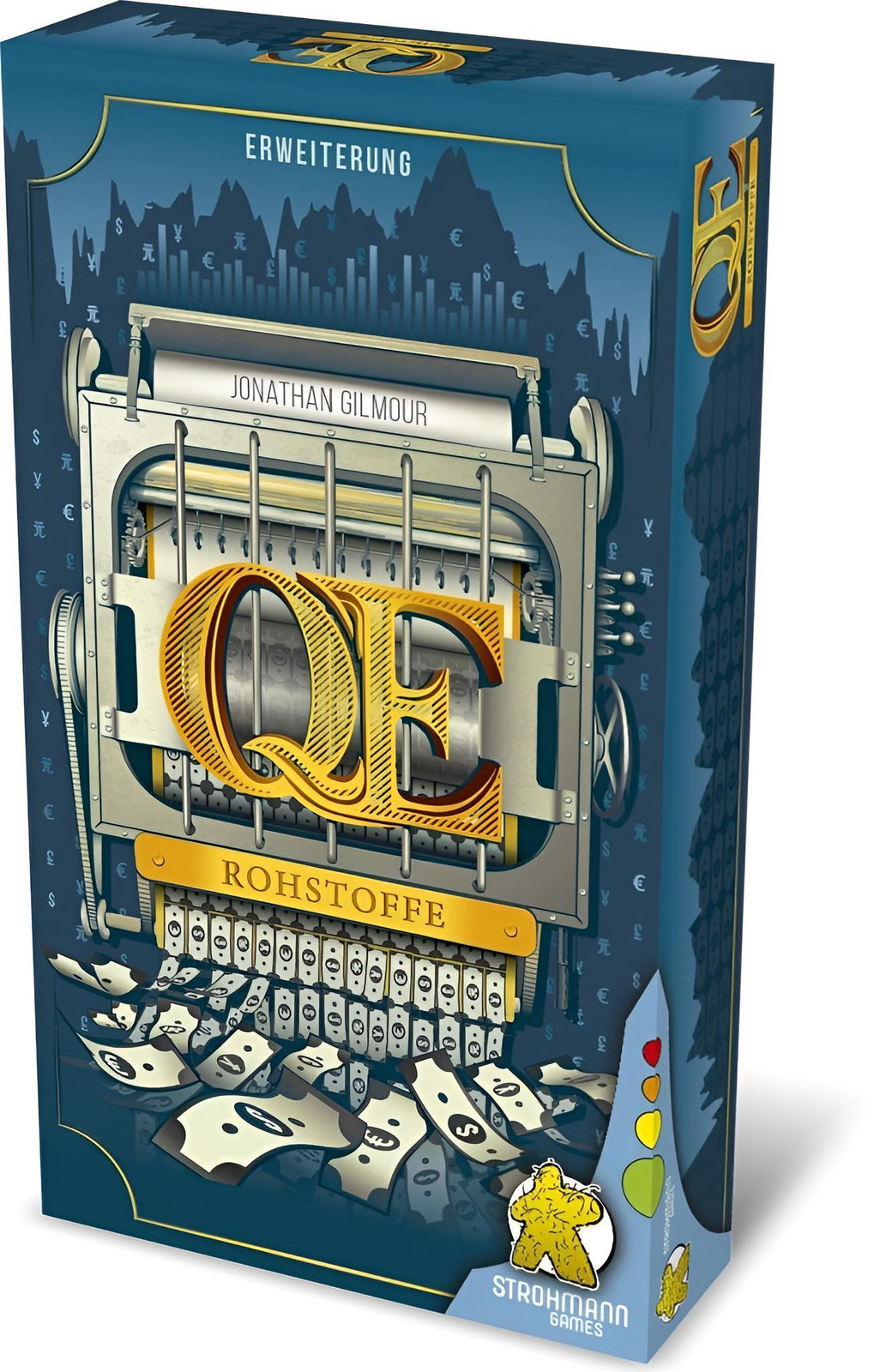 Strohmann Games Q.E. Uitbreiding van grondstoffen – Meer strategische diversiteit in het spel