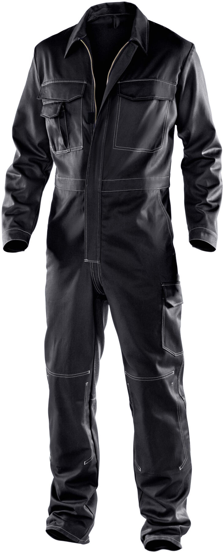 Kübler ORGANiQ Overall 4248 schwarz Größe 54 ; Kübler Workwear (4248 1414-99-54)