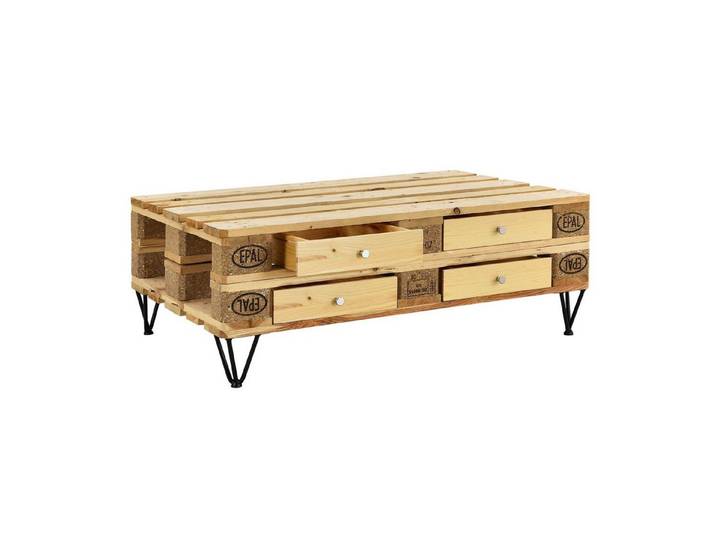 en.casa Schublade (4 St), Schublade für Europaletten DIY in verschiedenen Farben