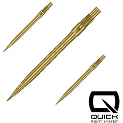 Harrows Quick Point Spitzen Gold Micro Grip