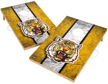 Skip's Garage Vintage Grambling State University Tigers Regulation 2x4 Cornhole Set