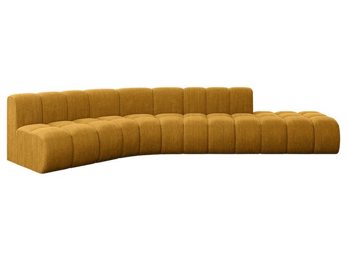 Ecksofa Brilo-L1 Senfgelb - Poso 42