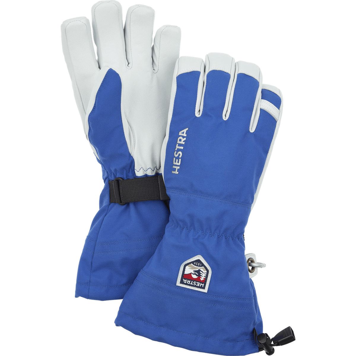 Hestra Army Leather Heli Ski - 5 Finger royal blue (250) 8 30570-250-8