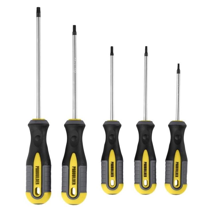Probuilder Skruetraekkersaet Torx 5 Dele (79055)