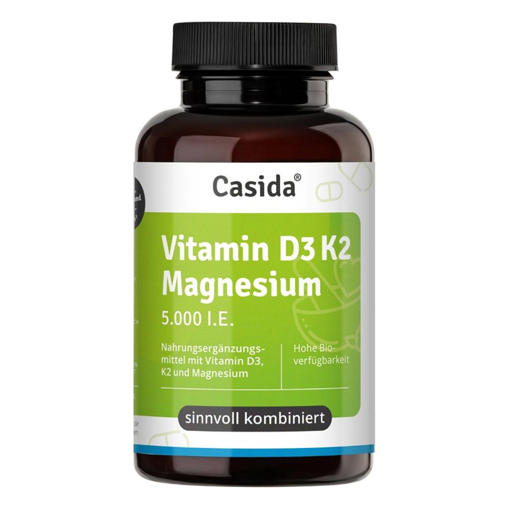 Casida GmbH Vitamin D3 K2 Magnesium 5000 I.e. Kapseln 20516912