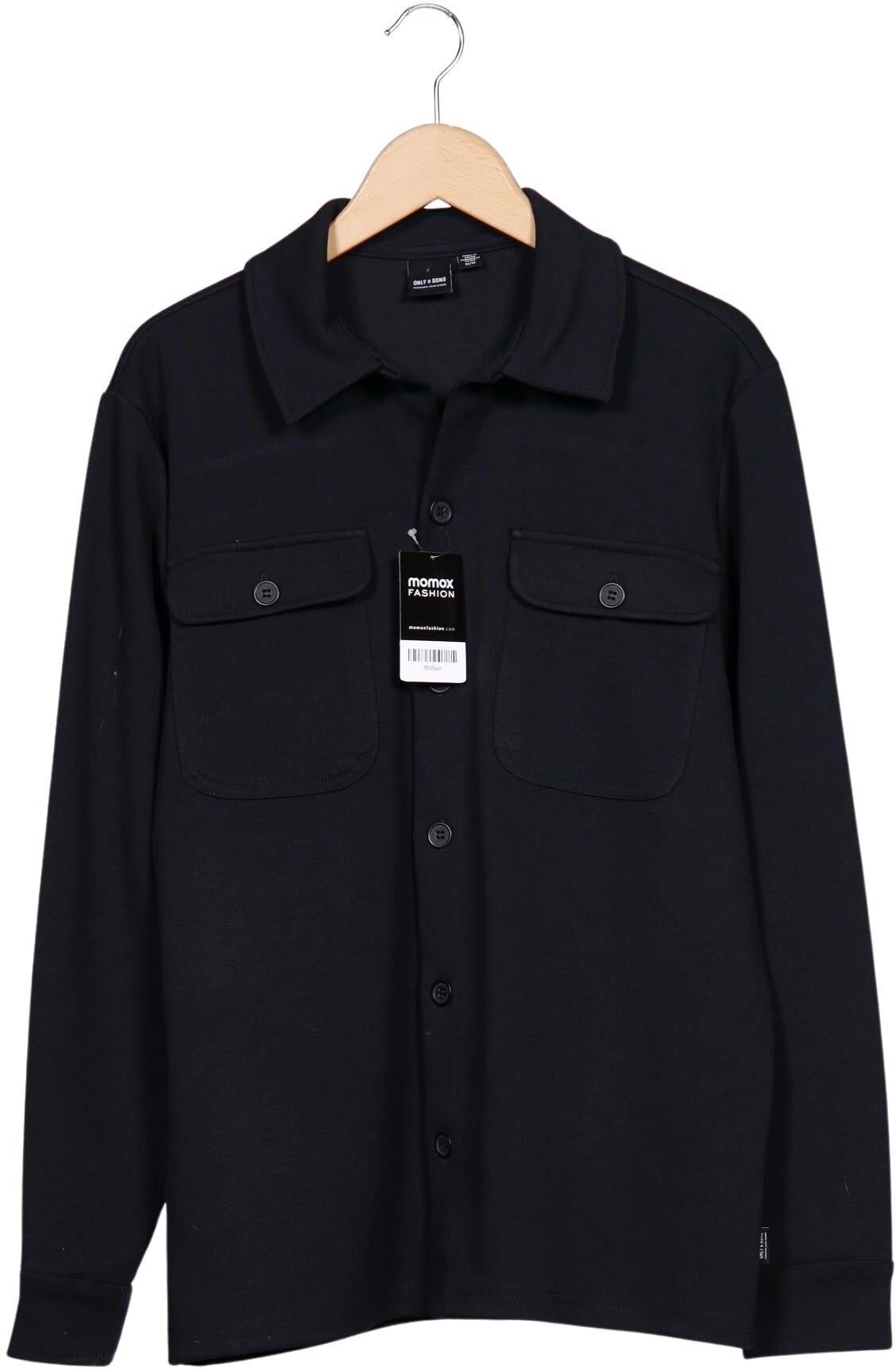 Only & Sons Herren Jacke, Marineblau, Gr. M, kein / Etikett - Second Hand