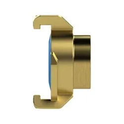 GEKA-Schlauchstück, starr, Trinkwasser, MS bleifrei, G 1 AG (MB.K 113 A-KTW)