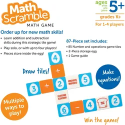 Learning Resources Mathe-Rätsel Mathe-Ei-Spiel (Englisch)