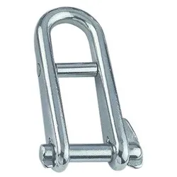 Schlüsselschäkel mit festem Steg, A4, 6mm
