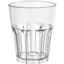 60 Anyday Gläser Mehrweg 240 ml Transparent, 24 cl