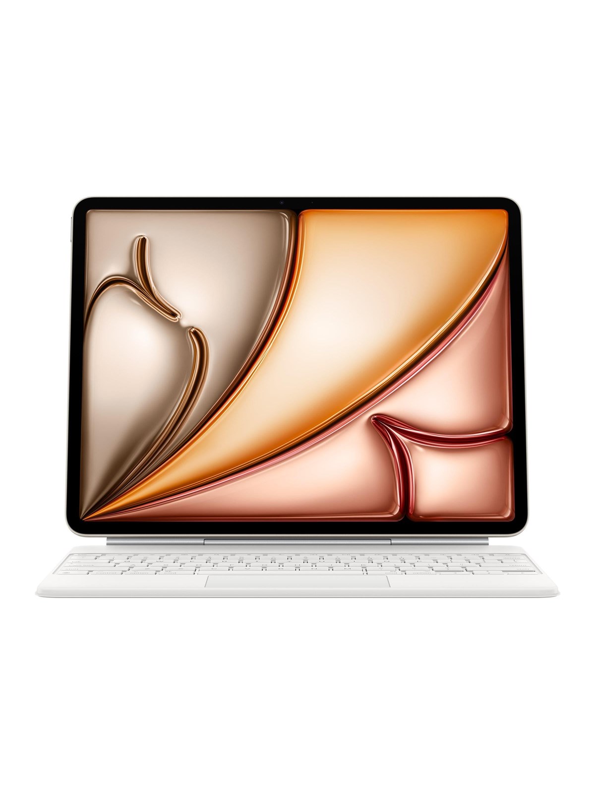 Apple Magic Keyboard for iPad Air 13" M4 | M3 | M2 - Danish - White - Tastatur & Folio-Set - Dänisch - Weiss