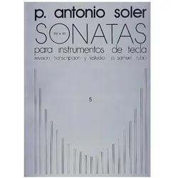 Sonatas - Volume Five: Piano Solo, Fachbücher von Antonio Soler