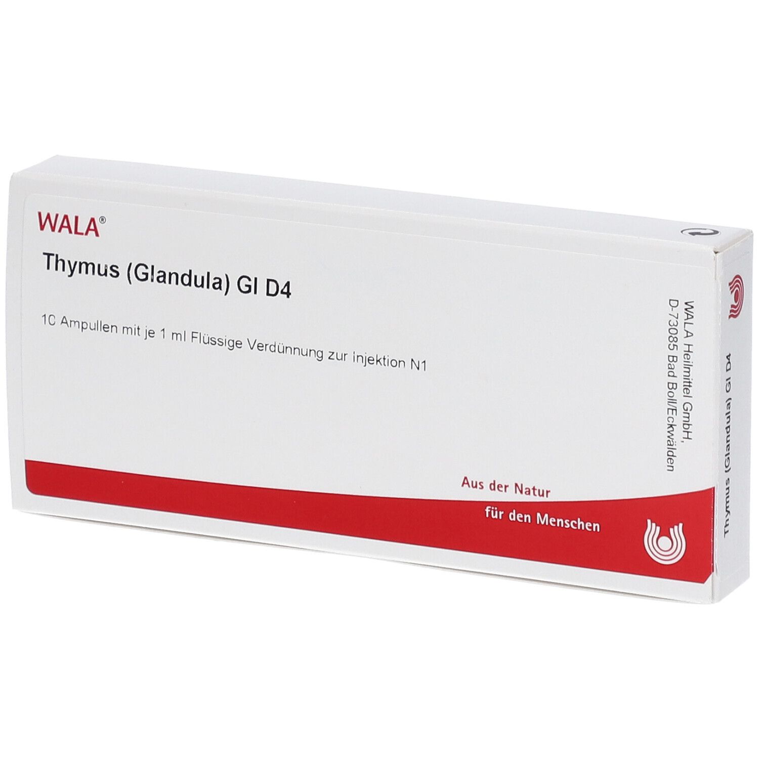 Thymus Glandula GL D 4 Ampullen 10x1 ml