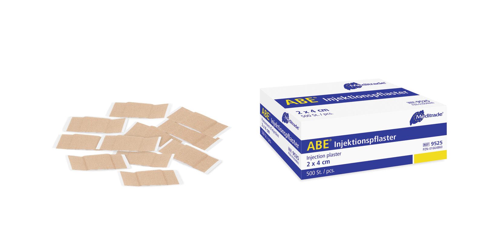 Meditrade® ABE®Injektions Pflaster 2 cm x 4 cm 9525