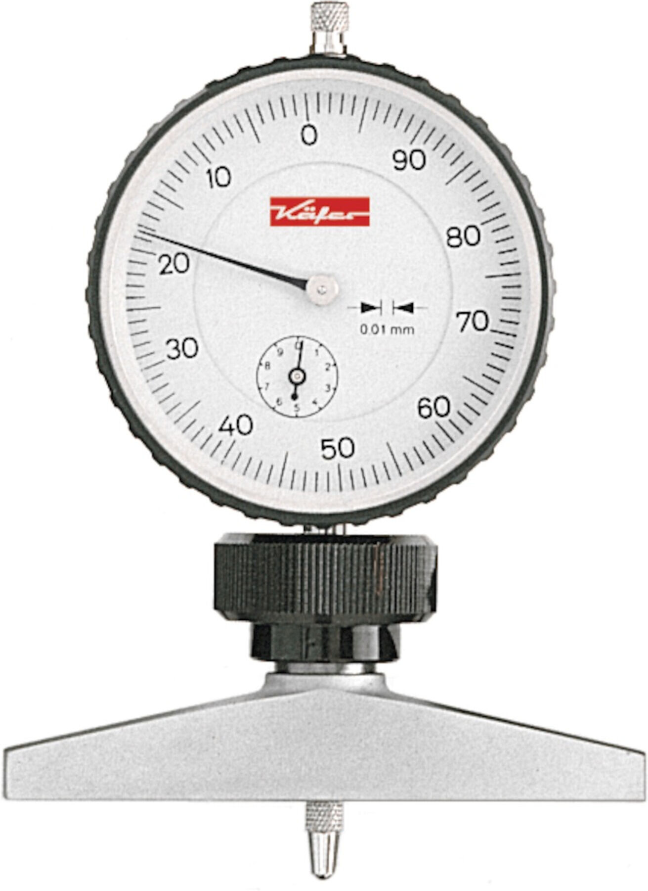 HOLEX Tiefenmessgerät mit Messuhr analog 30 mm (434805 30)